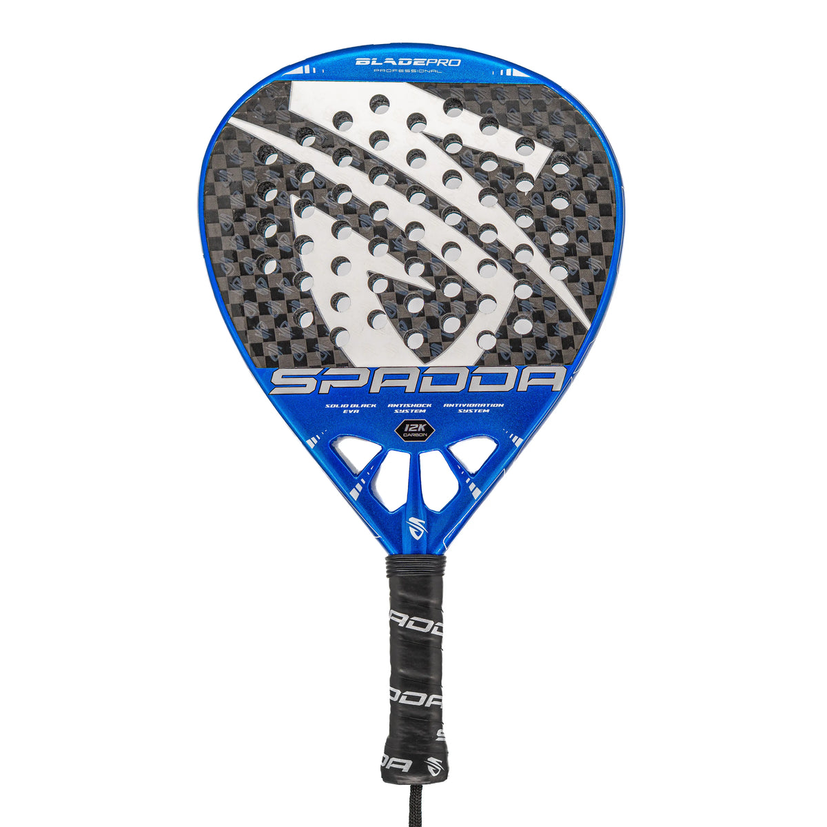 Spadda Blade Pro 12K Carbon padel racket – rear view