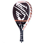 Spadda Gladius 12K Black Carbon padel racket – full racket view