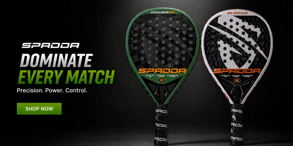 Spadda Excalibur Pro and Gladius padel rackets – Dominate Every Match